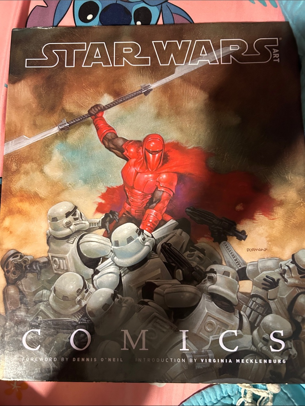 Star Wars Red Imperial Guard Comic Art Poster